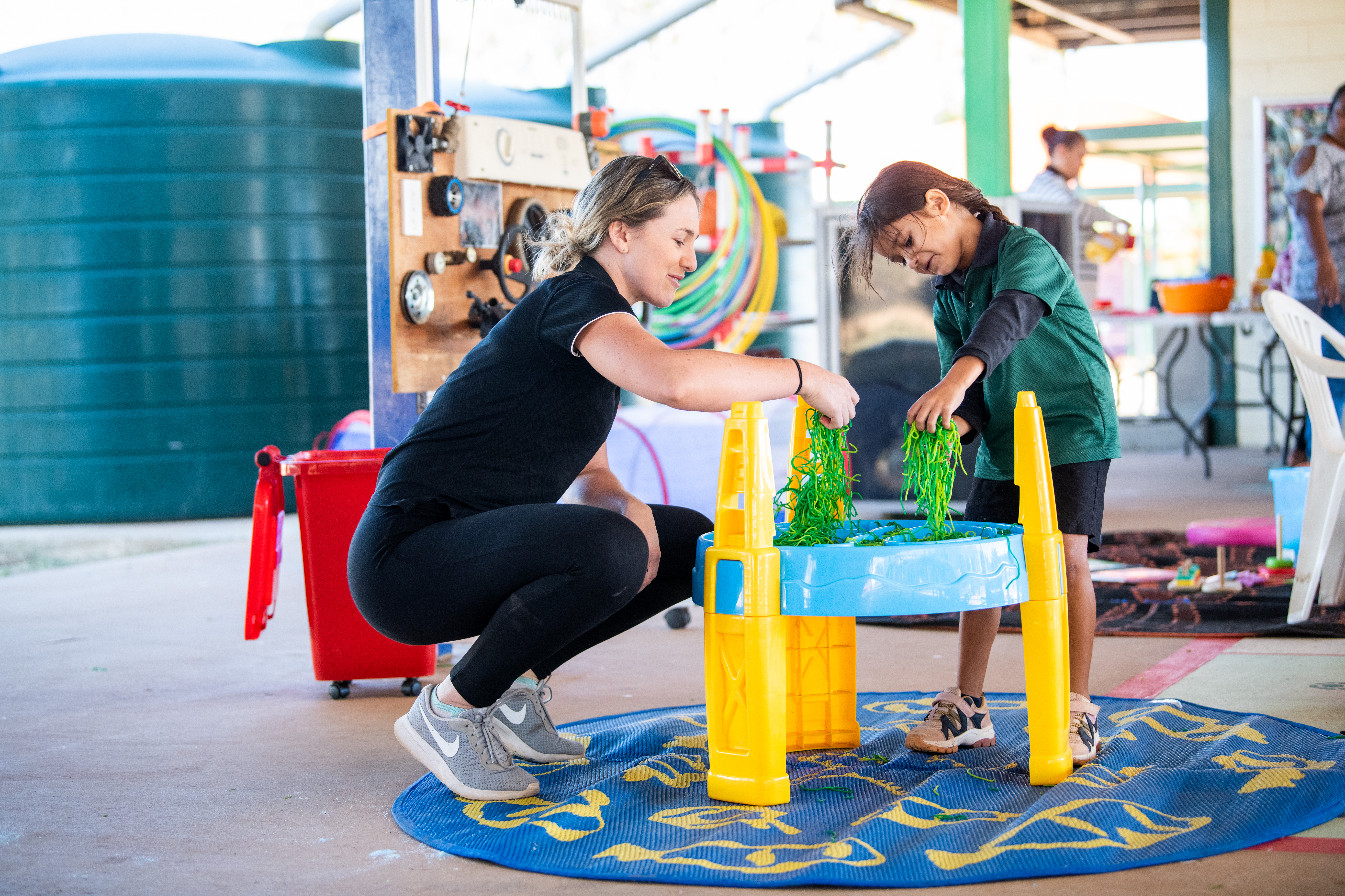 Child playing