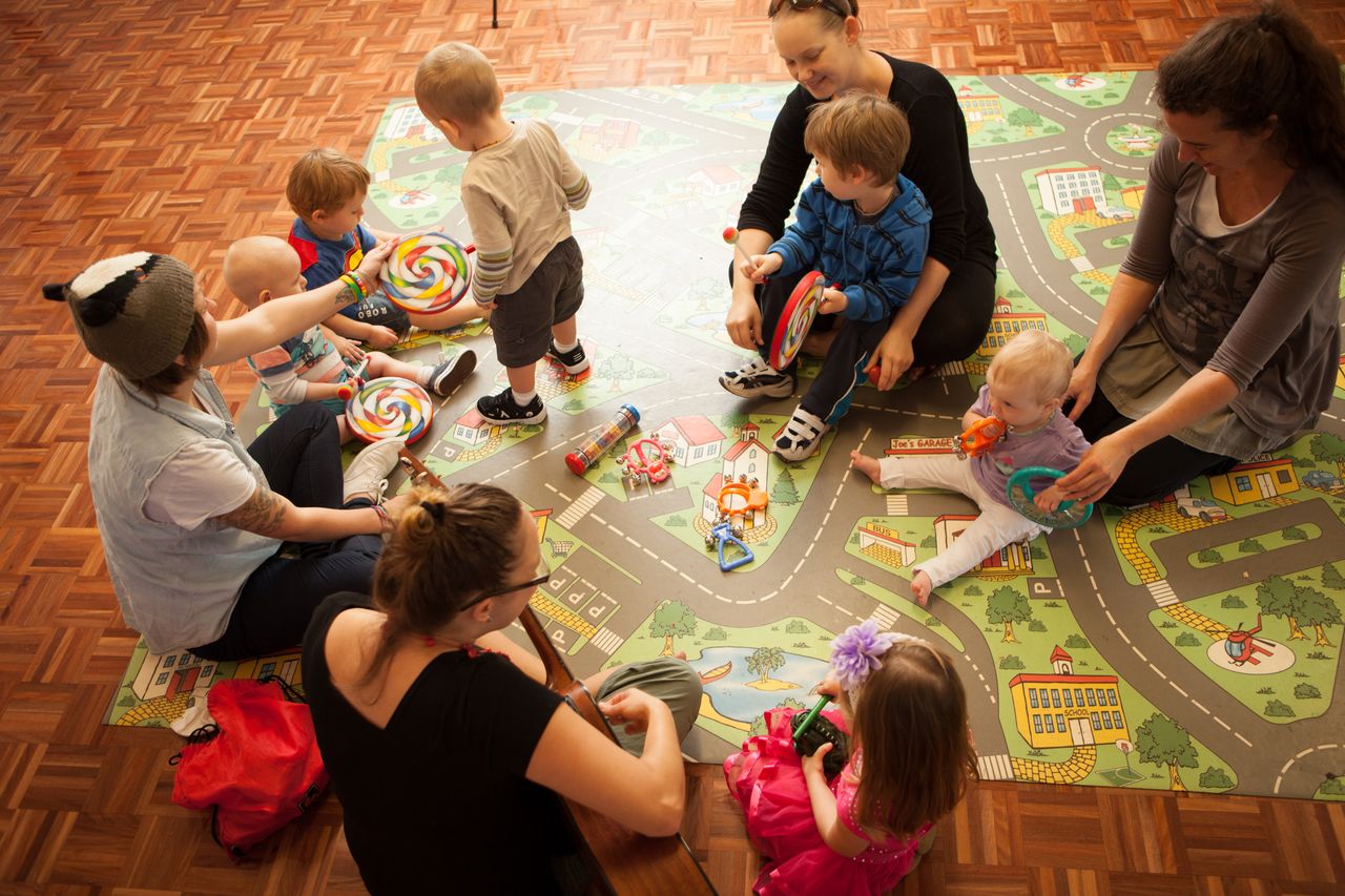 Children playing