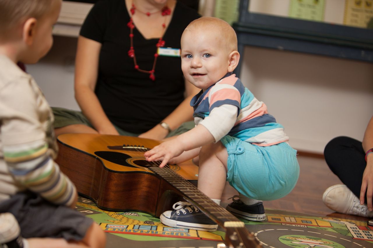 Baby with Guitar